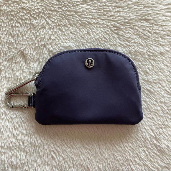 Lululemon 1 Zip Pouch from Dual Pouch Wristlet Nightfall Purple - Picture 1 of 4